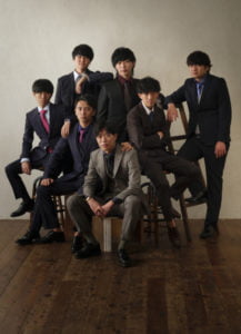 成人式男子グループフォト