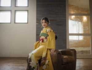 スタジオ撮影成人記念