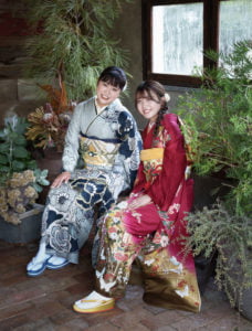 友達と成人記念