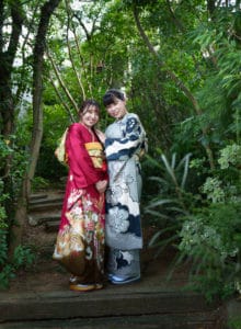 友達2人で成人記念