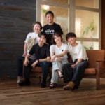 成人式家族写真カジュアル