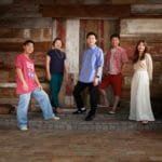 成人式カジュアル家族写真